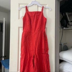 Old Navy Red Jumpsuit